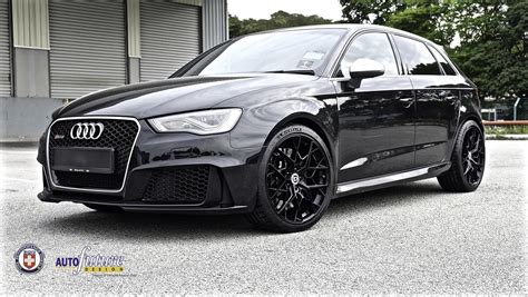 Audi RS3 8V Hatch Black HRE FF10 | Wheel Front