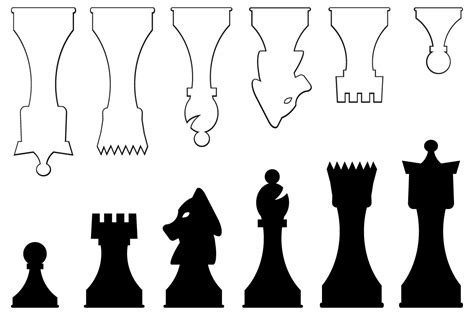 Vector Chess Pieces ~ Objects on Creative Market