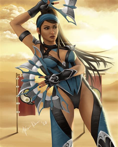 Kitana Fanart. Kompleted by me :) Hope it's good : r/MortalKombat