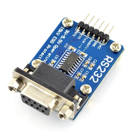 Converter RS232 - UART with connector DB9 - Botland - Robotic Shop