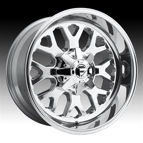 Fuel Titan D586 Polished Custom Truck Wheels Rims - D586 / Titan - Fuel ...