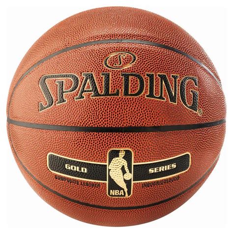 Spalding NBA Gold Indoor/Outdoor Basketball Ball Brown, Goalinn