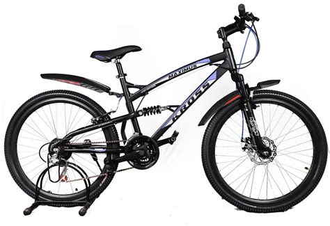 Kross Maximus 26 DS 21Spd Disc Matt Black&Blue 26 T 21 Speed Mountain Cycle Price in India - Buy ...