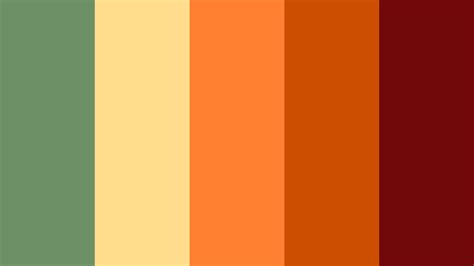 Highland – Salomie – Crusta – Burnt Orange – Dark Burgundy Color scheme | iColorpalette