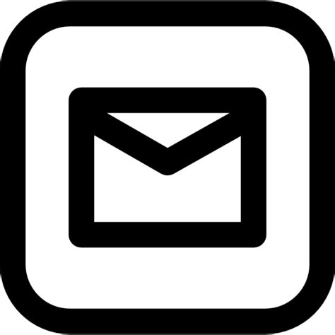 Email Button - Free interface icons