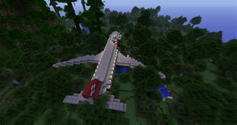 Plane crash Adventure: DC-10 Minecraft Map