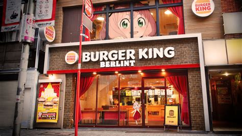 Crunchyroll - Burger King Japan Opens SPY x FAMILY Berlint Store in the Heart of Shibuya Today