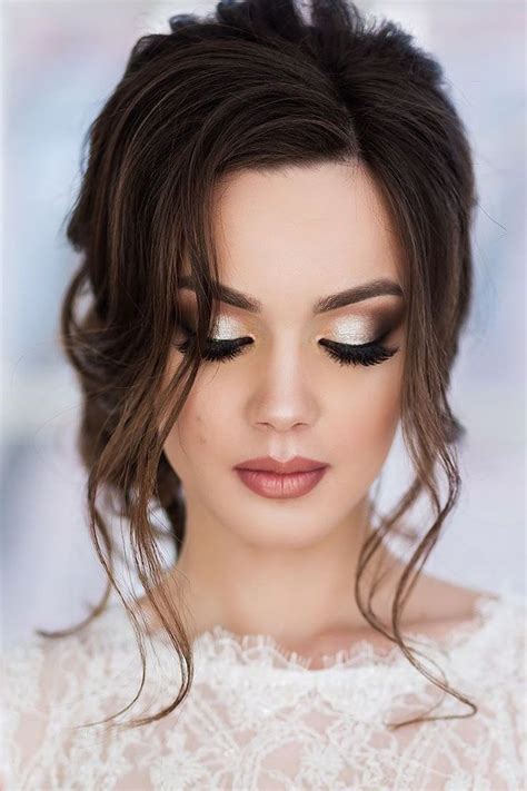 Stylish Wedding Hair And Makeup Ideas See more: http://www ...