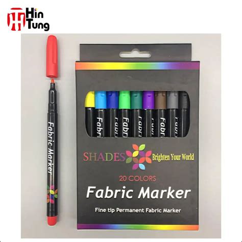 20pcs Fine Tip Fabric Marker Pen Permanent Textile Marker - Buy Textile ...