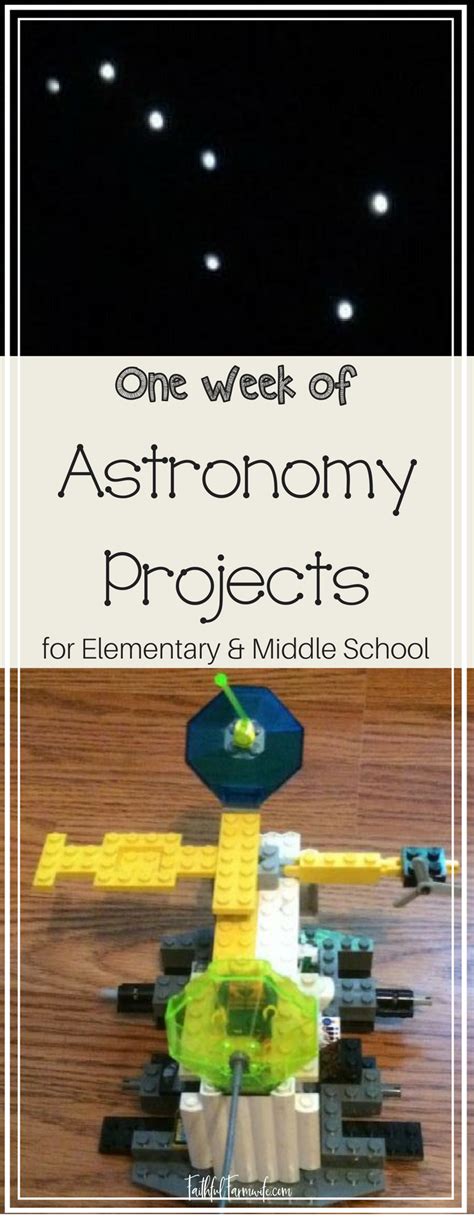 7 Simple Astronomy Projects for Kids | Homeschool astronomy, Homeschool ...