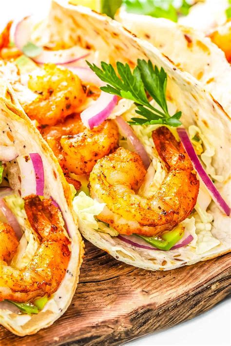 Easy Spicy Shrimp Tacos - Erren's Kitchen