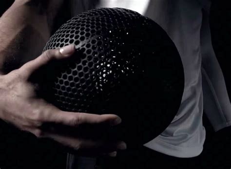 wilson releases 3D printed airless basketball with hexagonal holes