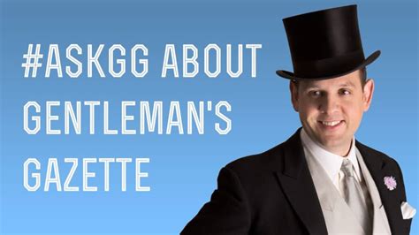 Questions Answered About Gentleman's Gazette Q & A Video