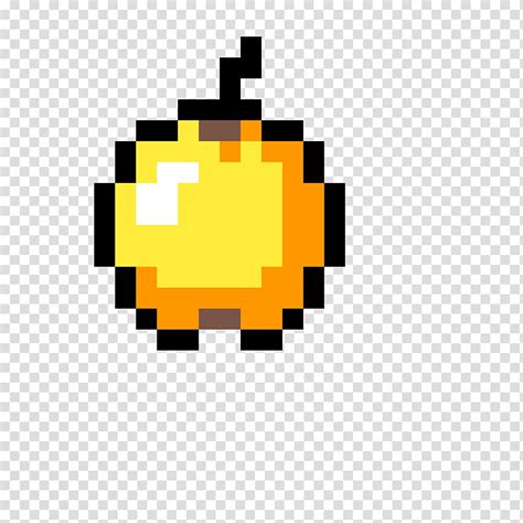 Minecraft Golden Apple Pixel Art - akrisztina27