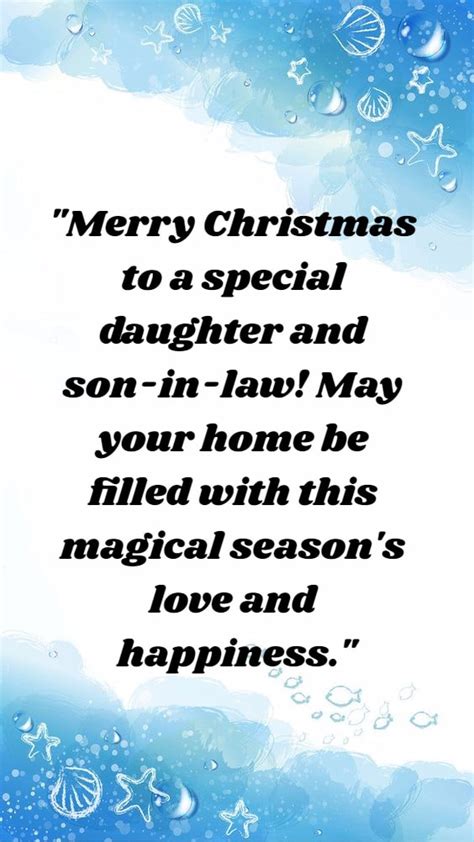 40 Merry Christmas Wishes for Daughter and Son in Law - Dreams Quote