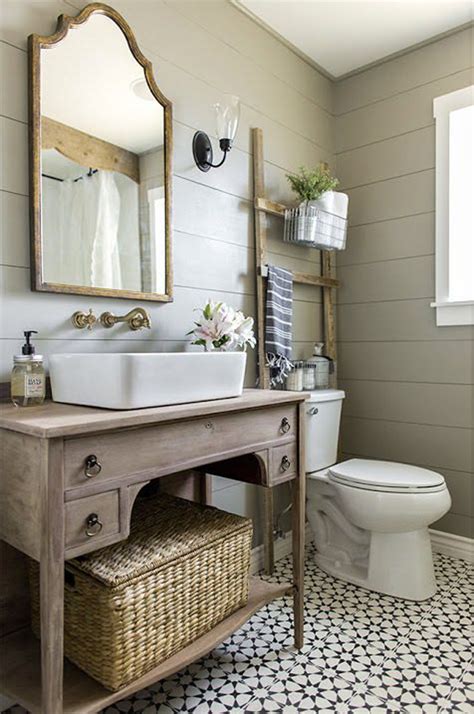 20 Cozy And Beautiful Farmhouse Bathroom Ideas | Home Design And Interior