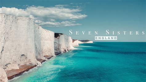 Seaside Walk to See Seven Sisters - Great Chalk Cliffs in England - YouTube