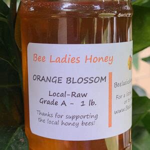 Orange Blossom Honey – Bee Ladies Honey