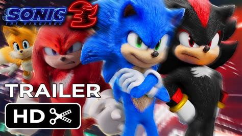 Sonic The Hedgehog 3 2024 Trailer June - Loren Jenelle