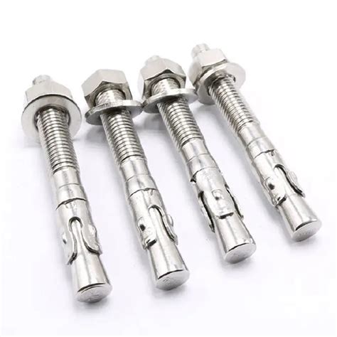 Factory Price Stainless Steel 304/316 M10X120mm Wedge Anchor Bolt - Wedge Anchor and Anchor Bolt