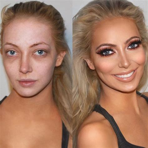 40+ Incredible Before And After Makeup Transformations | Makeup makeover, Makeup transformation ...