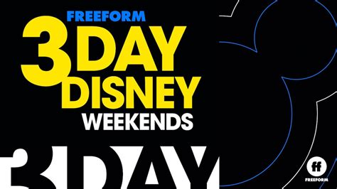 Freeform is the Happiest Network on Earth with Special ‘3-Day Disney Weekends’ All September ...