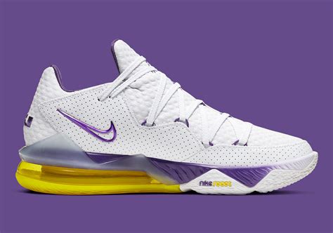 Nike LeBron 17 Low Lakers Home CD5007-102 | SneakerNews.com