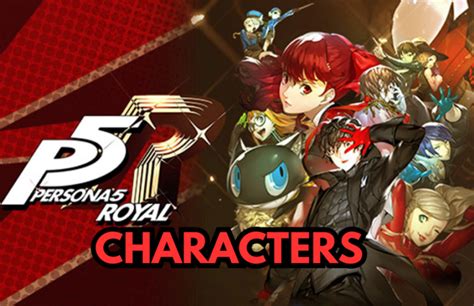 Persona 5 Royal Characters - 👑Gamer Yard