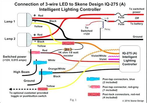 3 Wire Tail Light Wiring Diagram Motorcycle - Divaly