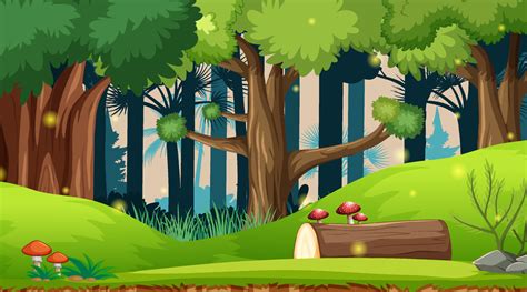 Forest Background Vector Art, Icons, and Graphics for Free Download