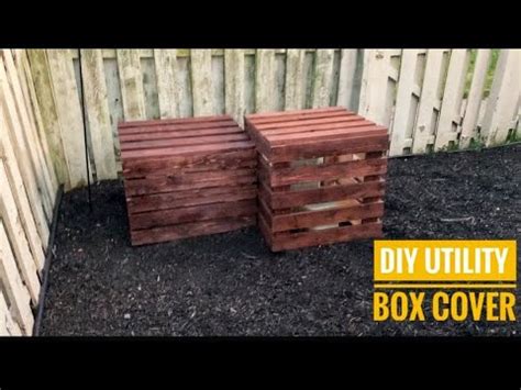 DIY UTILITY BOX COVERS - YouTube