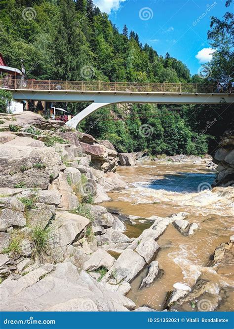 The Bridge Over the Prut River Editorial Photo - Image of nature ...