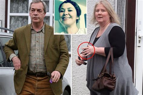 Nigel Farage's wife leaves house WITHOUT her wedding ring after claims ...