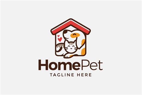 Home pet Logo | Branding & Logo Templates ~ Creative Market