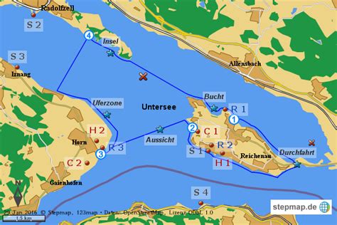 Karte Reichenau Bodensee | goudenelftal