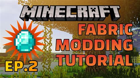 Minecraft: Fabric Modding Tutorial - Items (#2) TotallyGamerJet - YouTube