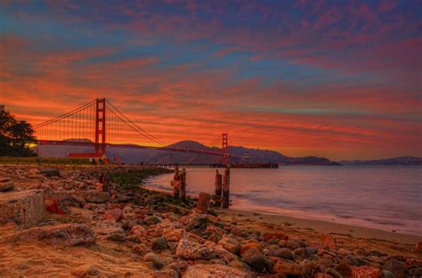 Golden Gate Bridge sunset | fineartamerica.com/featured/gold… | Flickr