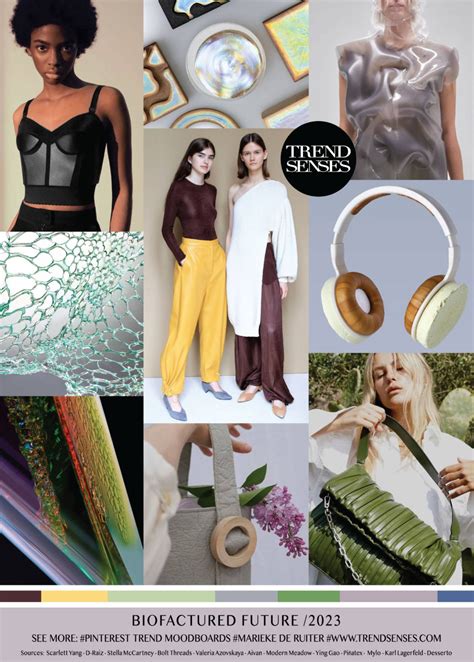 BIOFACTURED FUTURE // 2023 – Trendsenses | Fashion trend forecast, Fashion trending moodboard ...