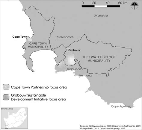 Map indicating the focus areas of the case study initiatives in the... | Download Scientific Diagram