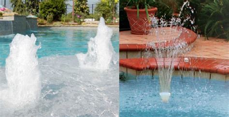 Swimming Pool Fountains