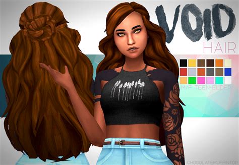 Sims 4 ombre hair maxis match - pubroc