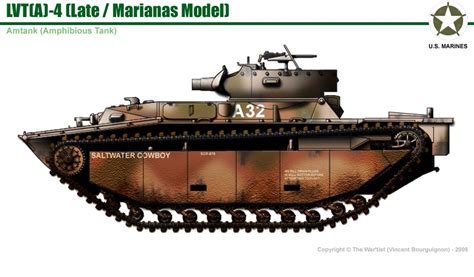 Navy Matters: WWII LVT(A) Amphibious Tank