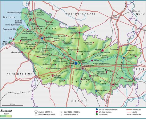 Carte De La Somme | Carte