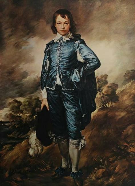 Sir Thomas Gainsborough The Blue Boy 1950 Original Lithograph | Blue boy painting, Thomas ...