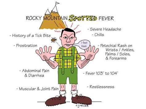 Nursing Mnemonics: Rocky Mountain Spotted Fever - StudyPK