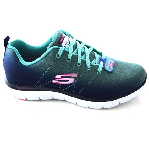 Skechers FLEX APPEAL 2.0 - SIMPLISTIC LADIES MEMORY FOAM TRAINER ...