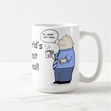 World's Best Boss funny mug | Zazzle