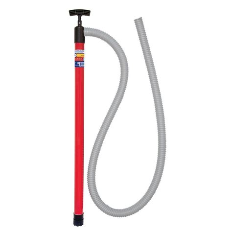 Siphon King 36 in. Utility Hand Pump with 72 in. Hose-48072 - The Home Depot