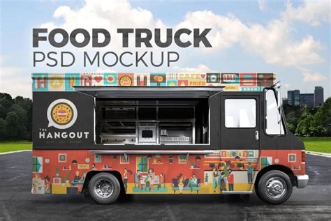 19+ Food Truck Mockup PSD Free and Premium - MockupCloud