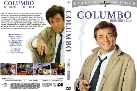 Columbo season 5 - TV DVD Scanned Covers - columbo-5 :: DVD Covers